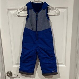 L.L. Bean Kids' Snow Bib in Royal Blue